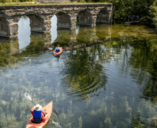 Descente en kayak du canal de Soulanges