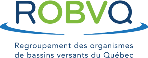 Logo du ROBVQ - Regroupement des organismes de bassins versants du Québec