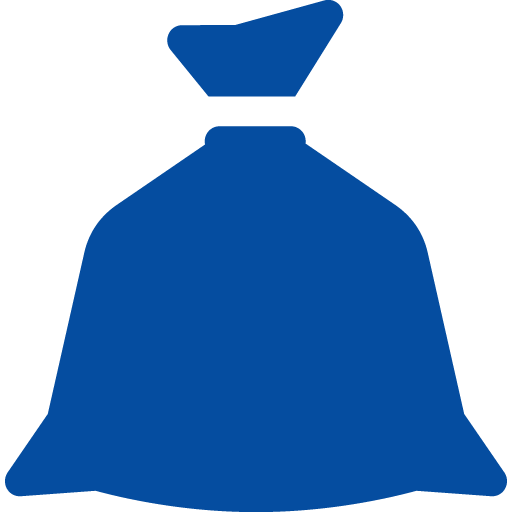 Icône d’un sac poubelle
