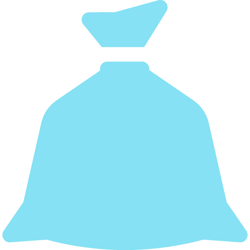 Icône d’un sac poubelle